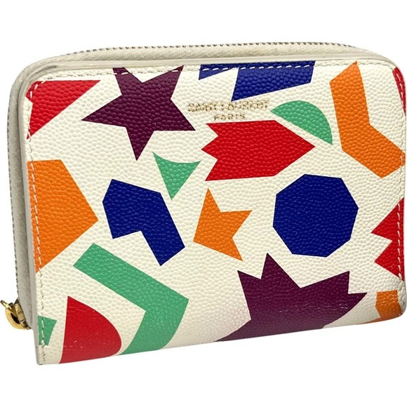Saint Laurent Multicolor Matisse Wallet - Picture 1 of 9